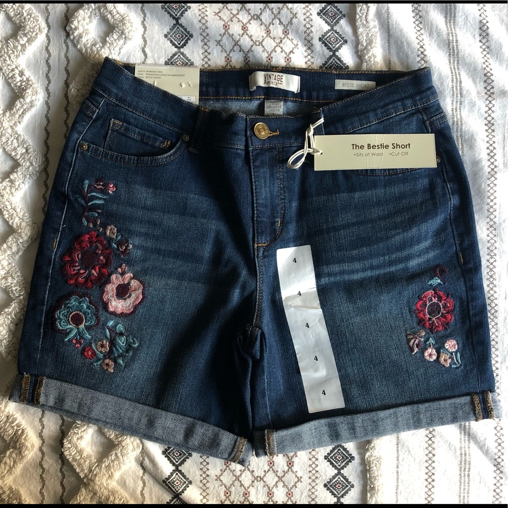 Vintage America Jean Shorts